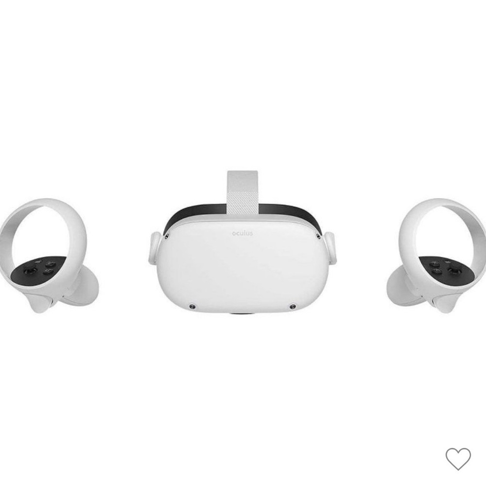 Oculus Standalone VR Headset with White Controllers